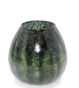 Diseño de lujo Material de vidrio Color rojo mate Acabado antiguo Portavelas votivo para decoraciones para el hogar hecho a mano - Product Image 5