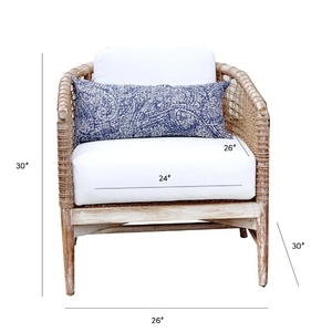Chaise en bois, canapé d'extérieur et corde fabriqués en Indonésie - Product Image 5