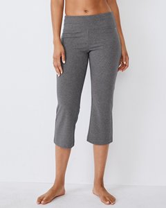 Pantalones Capri de Cintura Alta para Mujer, Leggings Deportivos de 3/4 de Longitud, Logotipo Bordado, Transpirables, Tejidos con Técnicas de Costura - Product Image 3