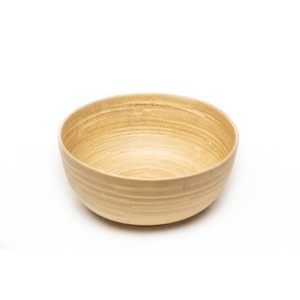 Bols à salade en bambou filé de premier plan en usine Logo personnalisé en bambou filé - Product Image 1