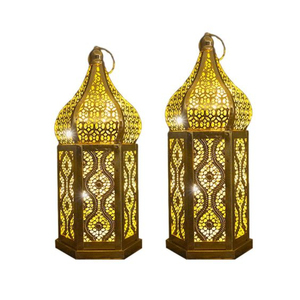 Nouveau design moderne vaisselle marocaine lanterne décorative meilleure qualité métal cuivre fini lanterne pour mariage décorer - Product Image 3