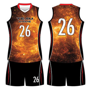 Uniforme de Voleibol Unisex para Adultos Razers Impex al por Mayor, Jersey de Manga Corta 100% Poliéster con Estampado por Transferencia de Calor, Ropa Deportiva - Product Image 6