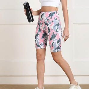 Pantalones cortos deportivos personalizados para mujer de secado rápido de alta calidad estirables para el verano talla XS para la venta en línea - Product Image 4