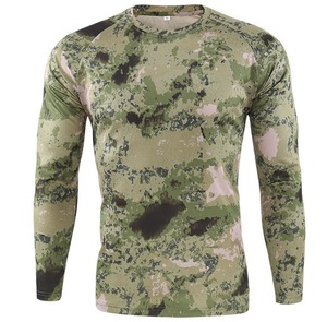 Camiseta de caza de algodón 100% para hombre Servicio OEM antiarrugas y antiencogimiento disponible - Product Image 1