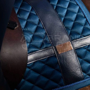 Tapis de selle en coton de course, matériau durable avec doublure en polaire personnalisée, fournisseur de gros - Product Image 6