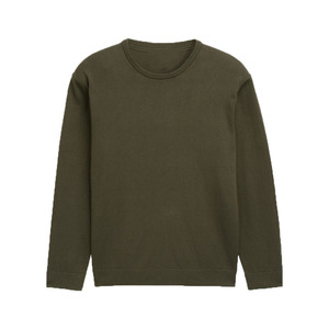 Sudadera de Cuello Redondo para Hombre, Premium, 100% Algodón, Felpa, Ecológica, Transpirable, Diseño Estampado en Relieve, Logotipo Frontal, 240g - Product Image 1