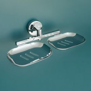 Porte-savon décoratif en acier inoxydable avec finition dorée, parfait pour les salles de bains et les appartements modernes - Product Image 2