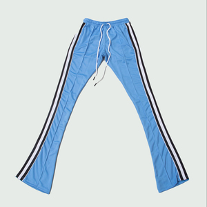 Pantalones de correr apilados para hombre, pantalón de chándal Con parte inferior acampanada, bolsillos laterales, logotipo bordado personalizado, Polar informal - Product Image 5