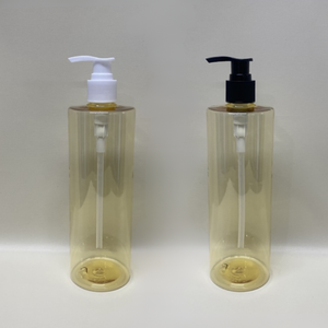 Manufactor's Vietnam 500ml - 24mm - 40g Jaune Transparent PET Bouteilles vides avec tête de pompe pour Lotion pour le corps Shampooing Conditionneur - Product Image 6