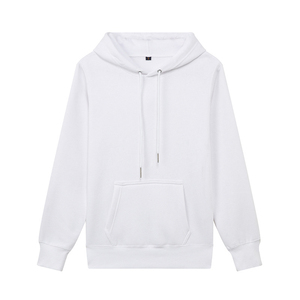 เสื้อกันหนาวมีฮู้ดสำหรับผู้ชายผ้าฝ้ายแบบสวมหัวสีดำสำหรับผู้ใหญ่ทั้งชายและ100โลโก้ออกแบบได้ตามต้องการ - Product Image 6