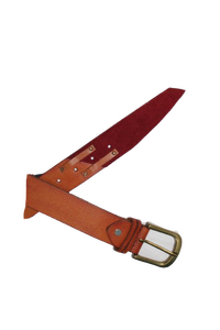 Cinturón de piel de vaca auténtica 100% de diseño personalizado de calidad superior con aleación para hebilla estilo informal de proveedor mayorista - Product Image 4