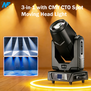 Projecteur LED mobile haute puissance 500W CMY Spot Beam Wash 3-en-1 pour scène - Product Image 1