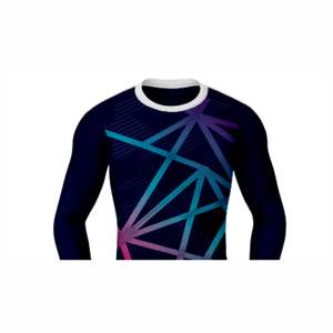 Camiseta de Compresión Transpirable de Alto Rendimiento con Protección UV y Características Ecológicas para MMA - Opciones Personalizables - Product Image 4