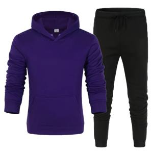 Conception de haute qualité votre propre survêtement vêtements de sport en polyester de haute qualité pour hommes poches à glissière survêtement pour hommes 100% Polyester - Product Image 4