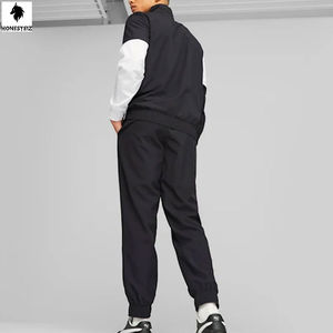 กางเกงวิ่งออกกำลังกายเอวยางยืดสำหรับผู้ชายชุดวิ่งออกกำลังกายแบบลำลองพร้อมตกแต่งลวดลาย - Product Image 2