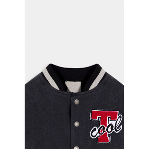 Men's Lightweight Wool Varsity <b>Jackets</b> for Street Wear Custom OEM Logo and Embroidery for Outdoor Use - Product Image 3