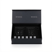 Caja de Regalo Rígida de Lujo con Cierre Magnético Negro, Venta al Por Mayor, Logotipo Personalizado Impreso, Inserto de Espuma EVA, Venta al Por Mayor