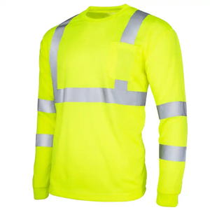 Top tendance Hommes Hi VIs Chemise de sécurité sur mesure léger facile à porter respirant Hommes Hi VIs Chemise de sécurité avec le meilleur matériau - Product Image 1