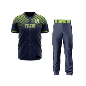 Quick Dry Reasonable Price Latest Style Baseball Uniform / New Model Breathable <b>Light</b> Weight Baseball Uniform - Product Image 4