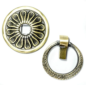 Nouveau design de heurtoir de porte en laiton doré, accessoires de porte en métal pour la décoration intérieure des portes principales, design de luxe de qualité supérieure - Product Image 2