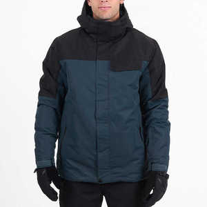 Traje de esquí y snowboard 2026 nuevo para hombre, diseño de paneles de alta calidad, ropa de esquí impermeable para mujer, mono con capucha aislante, chaqueta de esquí. - Product Image 5