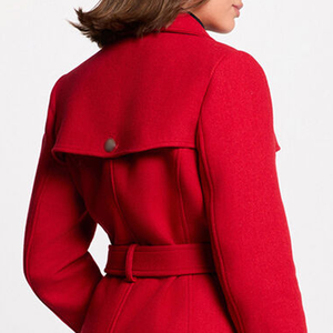 Manteau long en laine pour femme, qualité supérieure, coupe-vent, doux, polaire, chaud, surdimensionné, motif hiver, par un fabricant de premier plan - Product Image 3