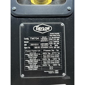 ผลิตภัณฑ์สามเฟส Taylor Power Systems TM704 ปี 2025 - Product Image 5