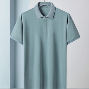 Camiseta Polo de Alta Calidad para Hombre, Corte Clásico, Lisa, 100% Algodón, Informal, para Camisa, Logotipo Personalizado, Bordado, OEM - Product Image 5