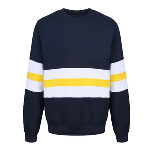 Tendance Mode Hommes Sweat Casual Polaire Ras Du Cou Confortable Taille Rayé Casual Street Wear Sweats sur Meilleure Vente - Product Image 2