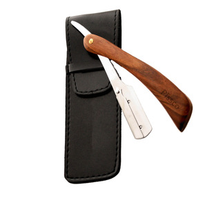 Navaja de afeitar de filo recto para barbería, navaja de barbero con cuchillas fabricadas por Pissco Pakistán - Product Image 6