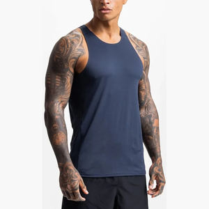Camisetas sin mangas personalizadas para hombre, chaleco transpirable personalizado para Fitness para hombre, ropa de entrenamiento para hombre, camisetas sin mangas - Product Image 4