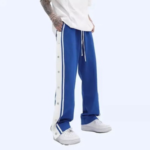 กางเกงทรงหลวมเอวสูงสำหรับผู้ชายกางเกงเล่นกีฬาฟิตเนสกางเกงออกกำลังกายกางเกงสำหรับผู้ชายซักได้โลโก้แบบออกแบบได้ตามต้องการ - Product Image 5