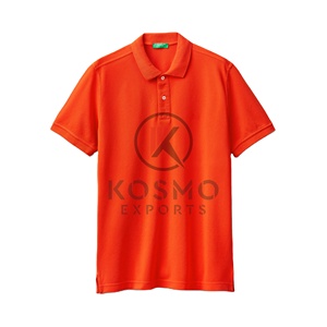 เสื้อเชิ้ตผู้ชายคุณภาพสูง ลายเรียบ แขนสั้น ผ้าถัก ป้องกันการยับ 100% ผ้าฝ้าย ระบายอากาศดี แฟชั่นสำหรับฤดูใบไม้ผลิและฤดูร้อน - Product Image 1