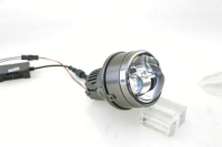 Phare antibrouillard LED BILED 3 couleurs pour voitures, phare antibrouillard LED BILED étanche de 3,0 pouces, phare antibrouillard haute luminosité étanche, lentille de projecteur
