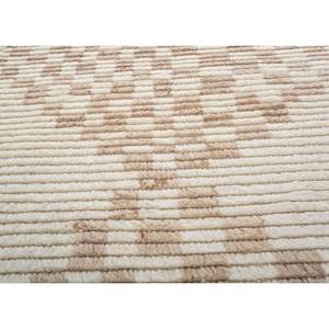 Alfombras de Lana Anudadas a Mano en Color Marfil con Diseño Geométrico Abstracto para el Hogar, Sala de Estar, Pasillo, Entrada, Diseño Rectangular Tipo Rompecabezas para Adolescentes - Product Image 3