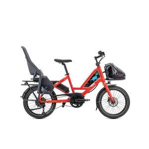 Oferta Especial para Bicicleta Eléctrica de Carga Familiar TERNS QUICK HAUL LONG Haul - 21 Velocidades, Cuadro de Aleación de Aluminio, Batería de Litio, Funciones Digitales - Product Image 1
