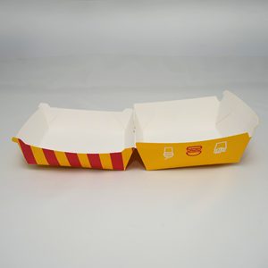 Caja Plegable Autoarmable de Papel para Alimentos con Logotipo Personalizado, Recubrimiento UV, para Empacar Hamburguesas/Pizza/Snacks, Kraft Corrugado - Product Image 1