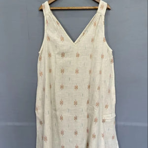 Túnica Floral de alta calidad Falda Midi plisada corta Falda Midi plisada a la moda para mujer Vestido largo de gasa con cuello en V - Product Image 1