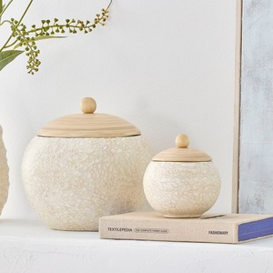 Vente en gros Vietnam de bocaux en bambou naturel filé avec couvercle bocaux et boîtes de stockage au meilleur prix pour l'organisation de bijoux - Product Image 5