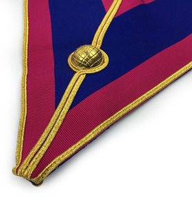 Collier d'officier de Rite Tyler Cerneau de qualité supérieure 2025 broderie à la Machine à ruban vert Service OEM à faible quantité minimale de commande - Product Image 6