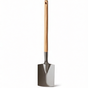 จอบและพลั่วทำสวนด้ามตัว T ขนาด 285 x 185/180 มม. รุ่น IDEAL ทำจากไม้แอช - Product Image 3