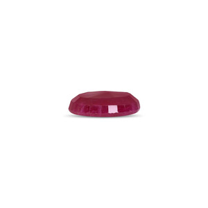 Rubí Africano Natural de 10.61 Quilates, Corte Esmeralda de 8mm, Mineral Pulido y Tratado Térmicamente para Accesorios de Joyería - Product Image 1