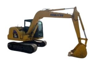 Presque neuf KOMATSU PC70-8 excavateur d'occasion de marque originale excavatrices hydrauliques sur chenilles excavatrices excavatrices - Product Image 1