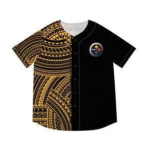 Camiseta de béisbol sublimada personalizada de alta calidad, ropa deportiva transpirable de secado rápido con nuevo diseño, precio bajo - Product Image 1