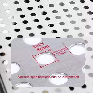 Placa perforada económica, chapa metálica perforada, malla <span class=keywords><strong>de</strong></span> alambre, malla <span class=keywords><strong>de</strong></span> acero inoxidable con orificios redondos, placa <span class=keywords><strong>de</strong></span> criba perforada - Product Image 2