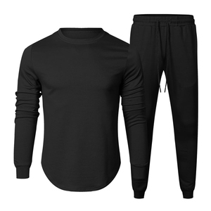 Venta al por mayor Conjuntos de chándal Joggers Impreso Fitness Workout Jogging Set para hombres con chándal personalizado Trajes para la venta - Product Image 4