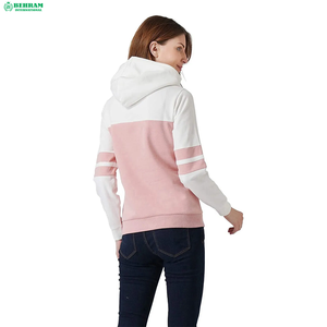 Sudadera con Capucha de Punto Personalizada para Mujer de Behram International, en Color a Elección, con Spandex/Algodón, Mangas Caídas, Diseño Forrado, Parte Inferior Elástica, Talla Grande - Product Image 3
