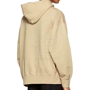 Logo personnalisé Sweats à capuche surdimensionnés Vêtements décontractés Sweats à capuche surdimensionnés Sweat à capuche surdimensionné en coton et polyester - Product Image 3