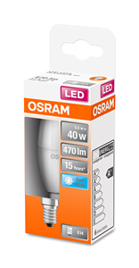 Lampada a candela LED E14 5,5W 4000K 470Lm (Osram 4058075431058) - Product Image 2