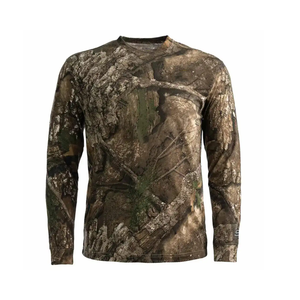 เสื้อยืดล่าสัตว์ของผู้ชายผ้าเนื้อนุ่มมาใหม่ปรับราคาและรูปแบบการพิมพ์ได้ - Product Image 1